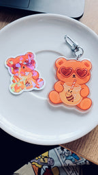summer bear sticker