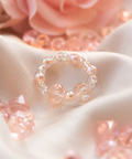 pinkish bow ring
