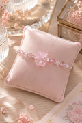 pink bear bracelet