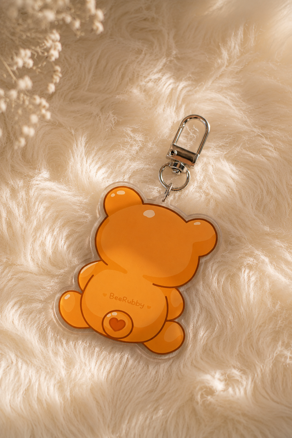 summer bear keychant