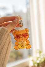 summer bear keychant