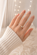 aurora pearl ring