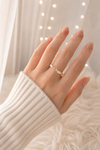 aurora pearl ring
