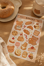 bakery sticker sheet