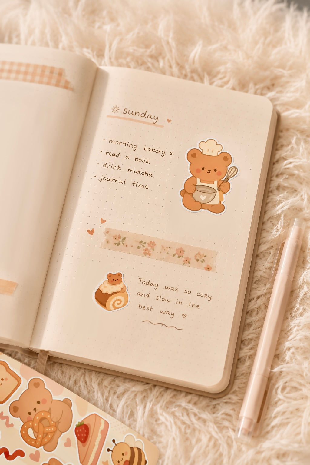 bakery sticker sheet