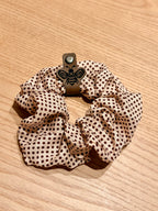little dots scrunchie