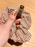 little dots scrunchie