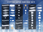 CITYSCAPES PROCREATE BRUSHES