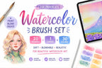 WATERCOLOR REALISTIC PROCREATE BRUSH